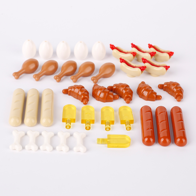 MOC City Street ตัวเลขอาหารพิม - Chocolate Snack บทวิจารณ์และราคา