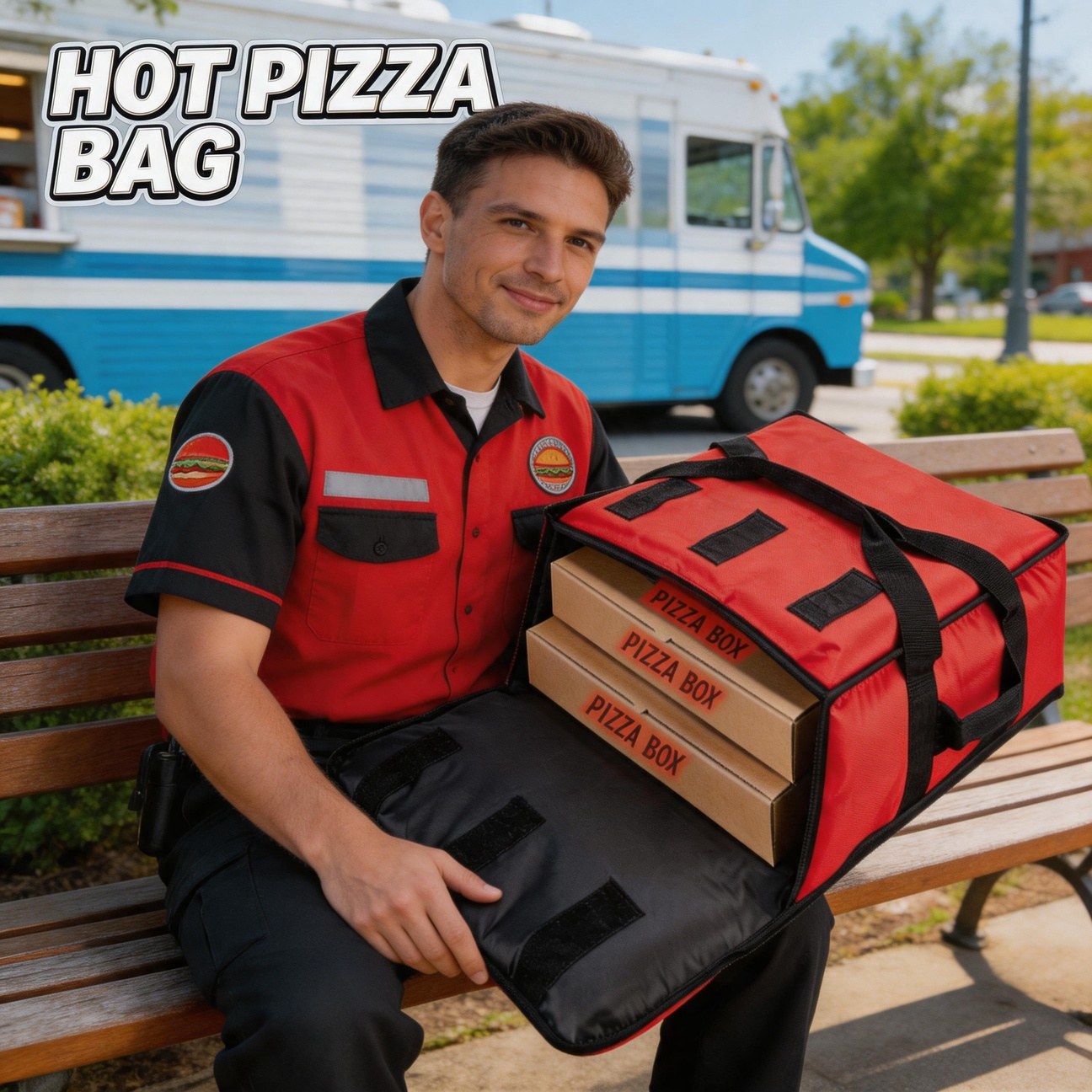 กระเป๋าใส่พิซซ่าสำหรับส่งอาหาร - Food Snacks Delivery บทวิจารณ์และราคา