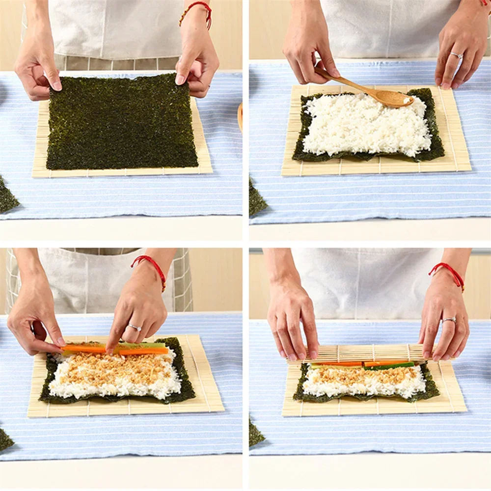 เสื่อซูชิไม้ไผ่ที่สวยงามพร้อมข - Seaweed Snack บทวิจารณ์และราคา