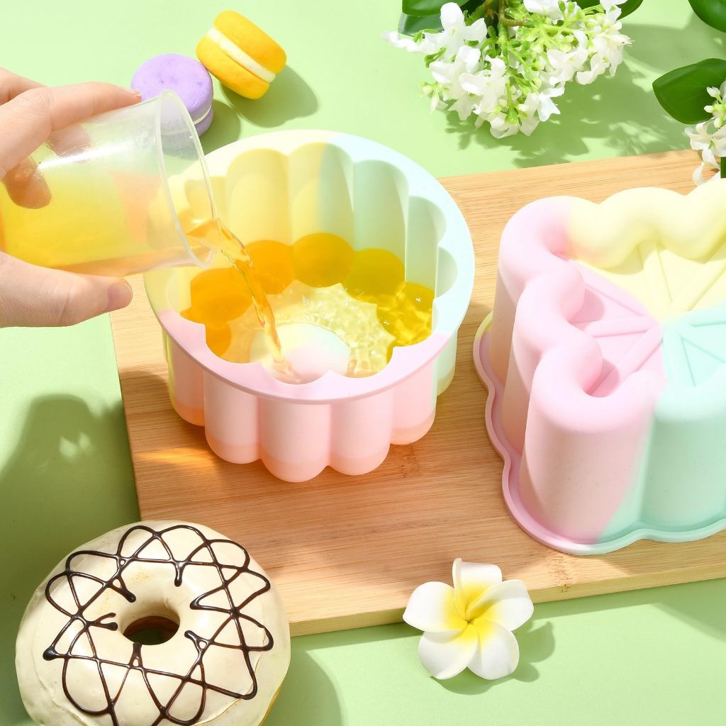 แม่พิมพ์อบซิลิโคนรูปหัวใจและดา - Chocolate Snack บทวิจารณ์และราคา