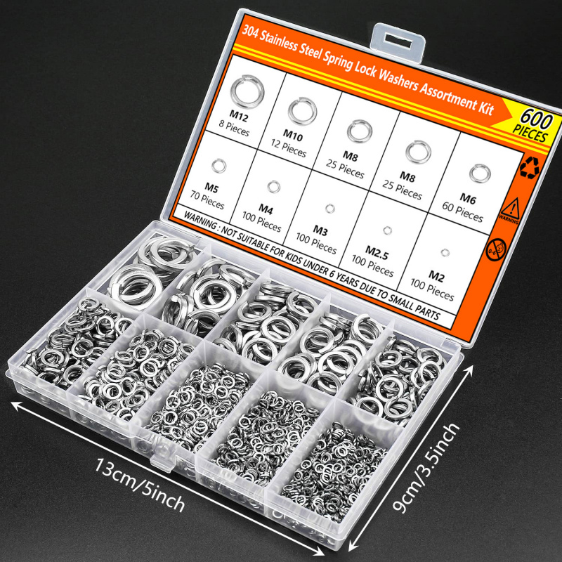 1000 ชิ้น M2 M2.5 M3 M4 M5 M6  - Nuts Mix บทวิจารณ์และราคา