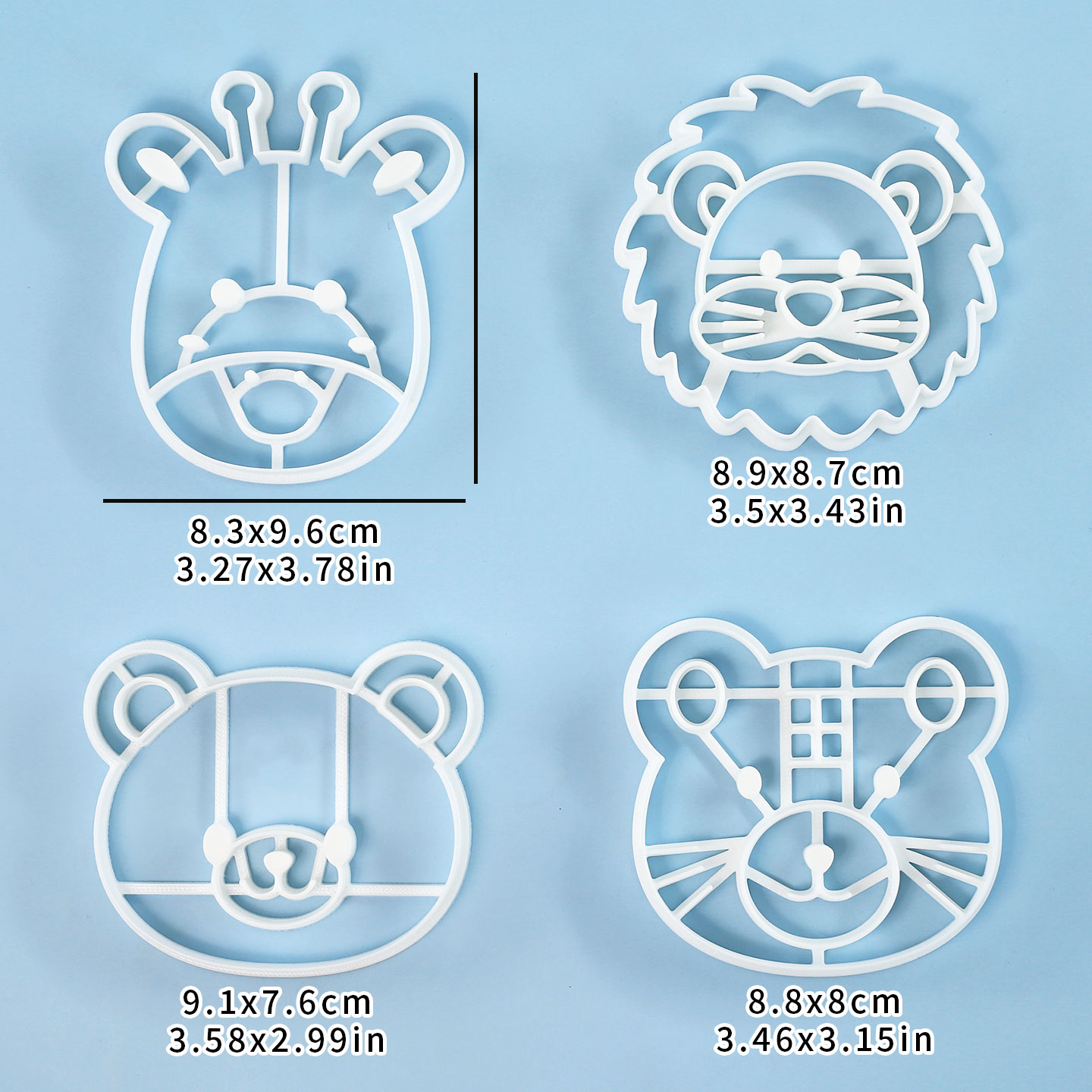 ชุดตัวตัดคุกกี้รูปสัตว์ 4 ชิ้น - Cookies Pack บทวิจารณ์และราคา