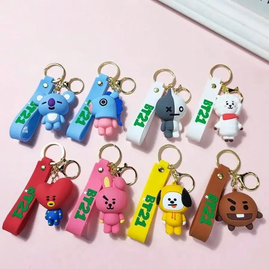 @BT21 พวงกุญแจ Koya RJ Shooky  - Cookies Pack บทวิจารณ์และราคา