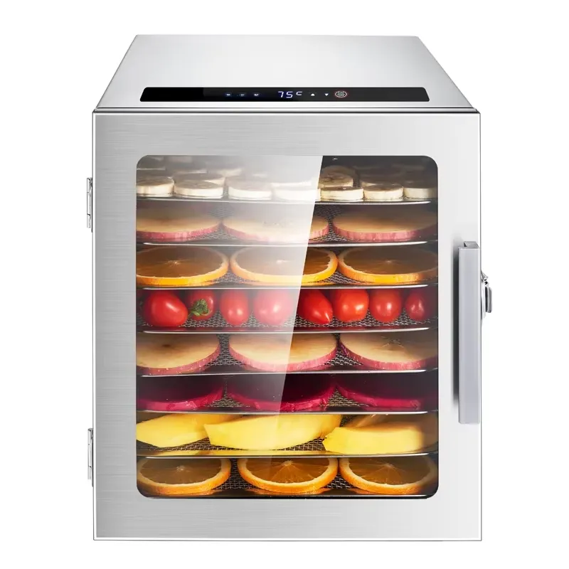 เครื่องอบแห้งอาหารขนาดใหญ่ 8 ช - Healthy Snacks Food บทวิจารณ์และราคา
