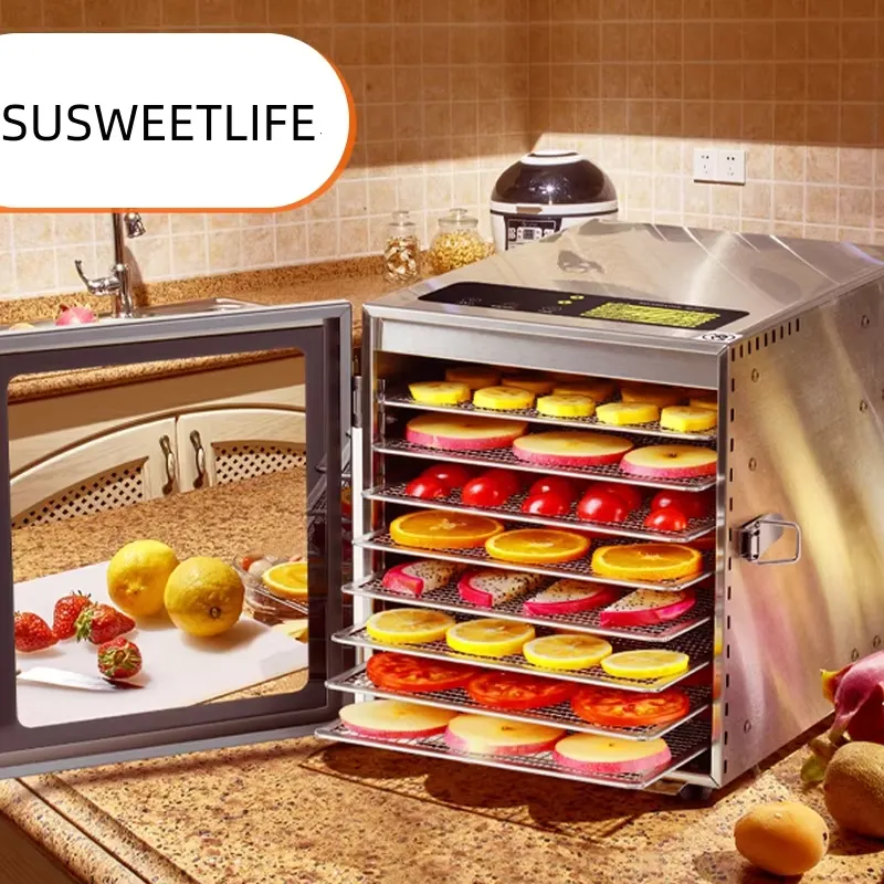 เครื่องอบแห้งอาหารขนาดใหญ่ 8 ช - Healthy Snacks Food บทวิจารณ์และราคา